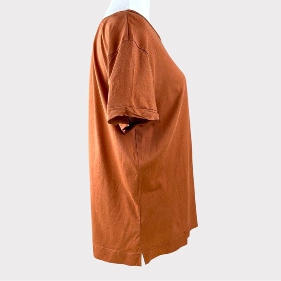 Loft Wedge T-Shirt Size Large - Gently Used - Rust color - Picture 3 of 11